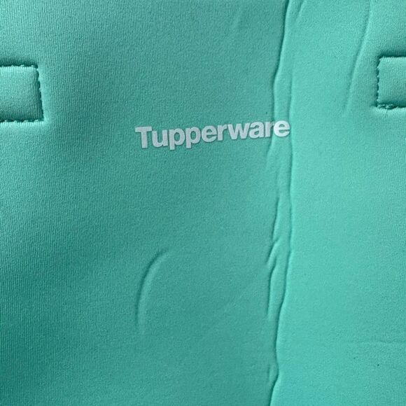 NWT Tupperware Green Neoprene Tote Bag - Picture 5 of 9